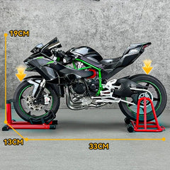 Kawasaki NINJA H2R Scale 1:9 diecastmodelcars.pk