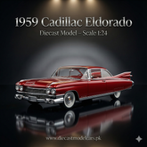 1959 Cadillac Eldorado Diecast Model diecastmodelcars.pk