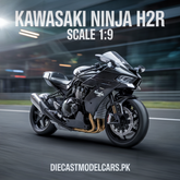 Kawasaki Ninja H2R 1:12 Diecast Model diecastmodelcars.pk