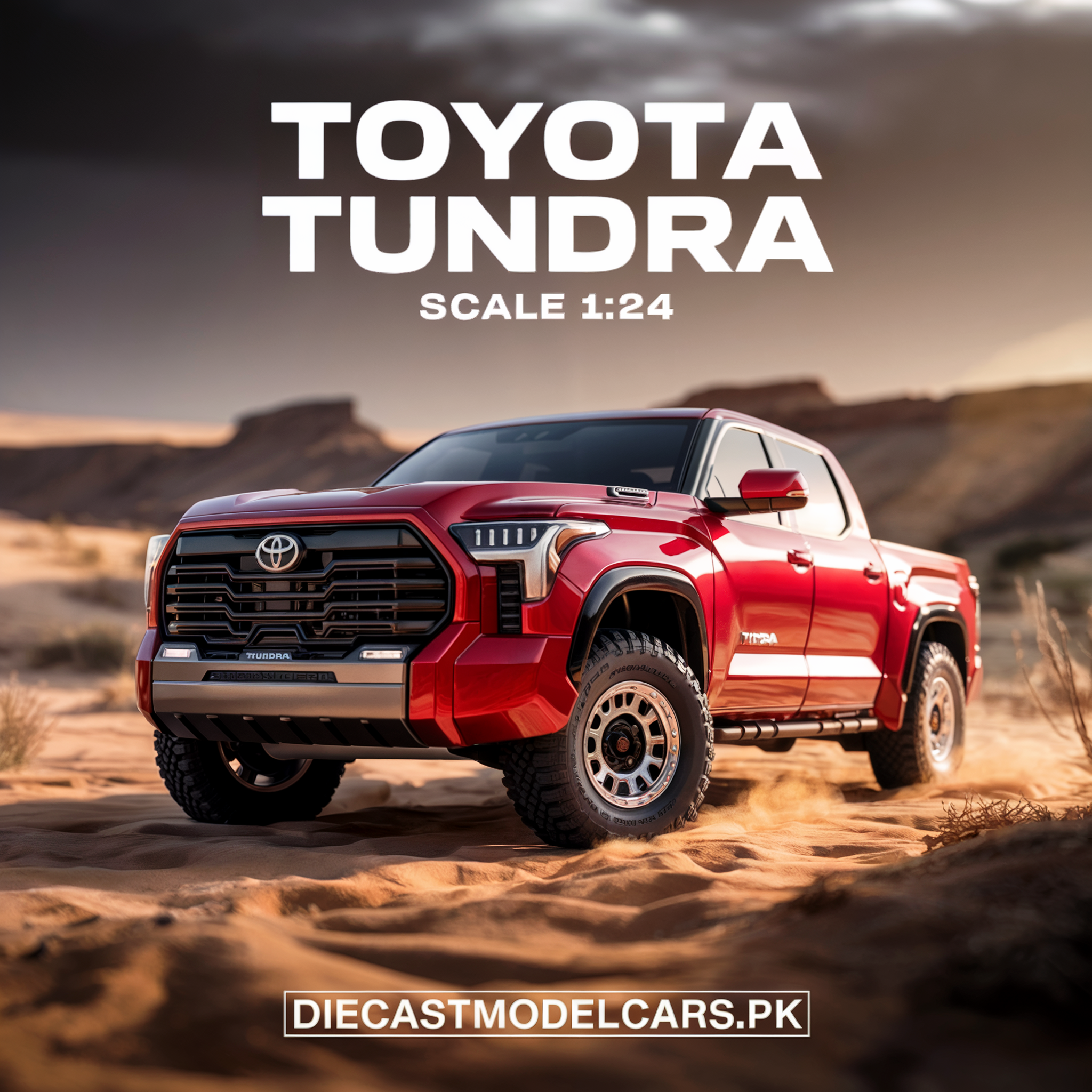 Toyota Tundra Diecast Model Car 1:24 diecastmodelcars.pk