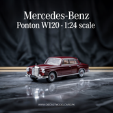 Mercedes-Benz Ponton W120 Diecast Model Cars