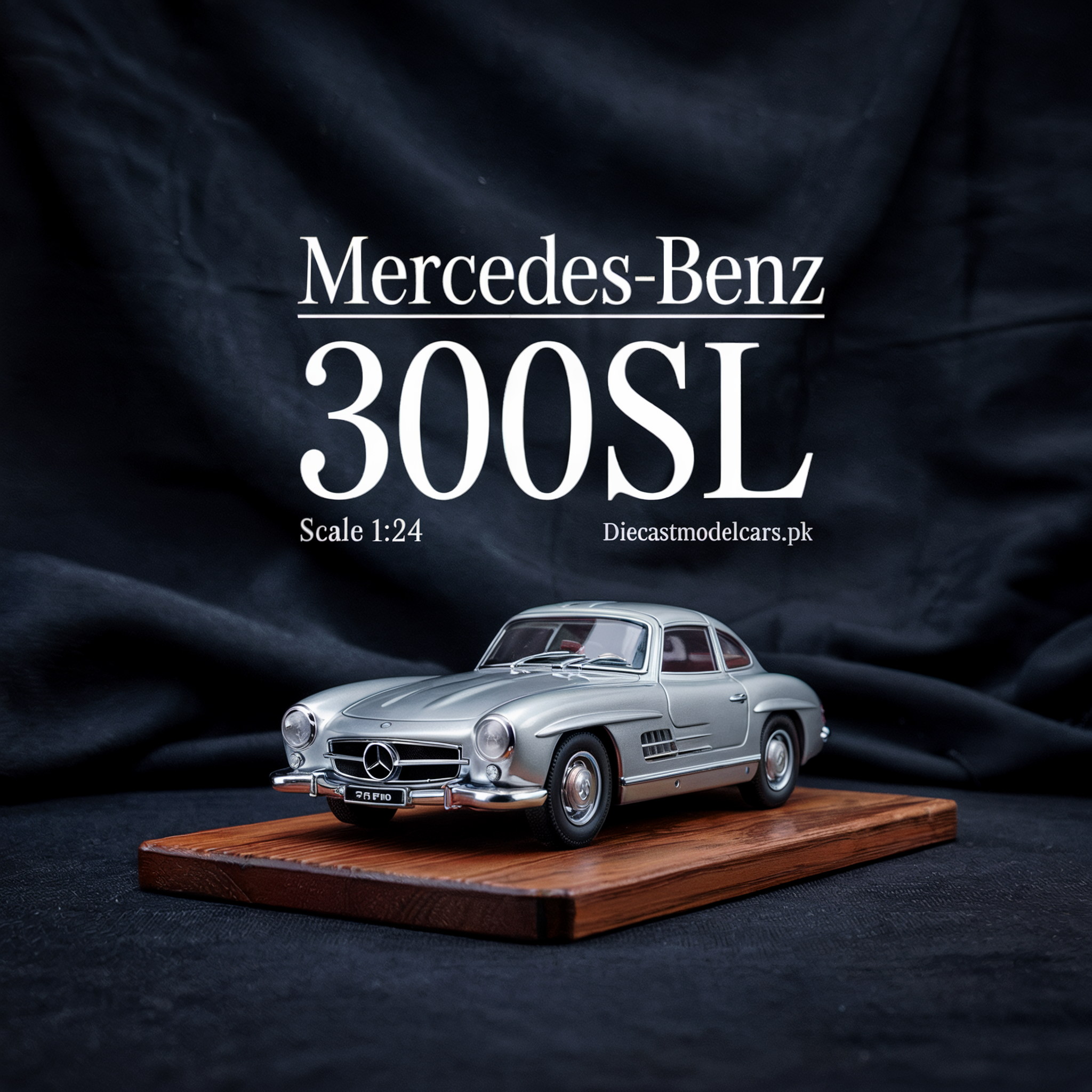 Diecast Model Mercedes Benz 300-SL 1/24 diecastmodelcars.pk