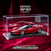 Ferrari SF90 Stradale with Frame 1:32 diecastmodelcars.pk