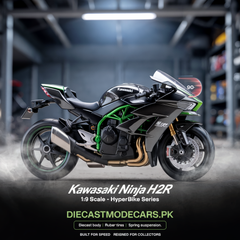 Kawasaki NINJA H2R Scale 1:9 diecastmodelcars.pk