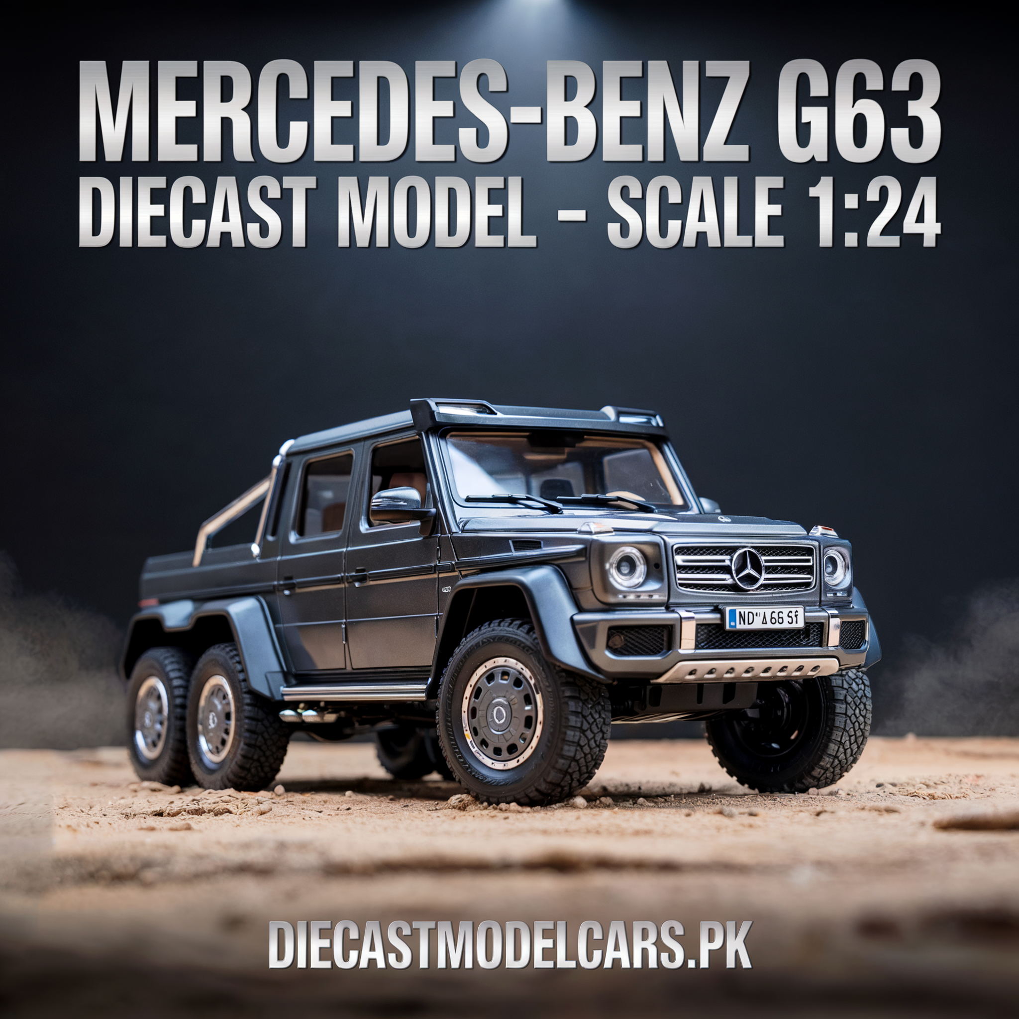 Diecast Model Mercedes G63 AMG 6x6 1/24 diecastmodelcars.pk