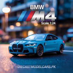 Diecast Model BMW M4 1/24 diecastmodelcars.pk