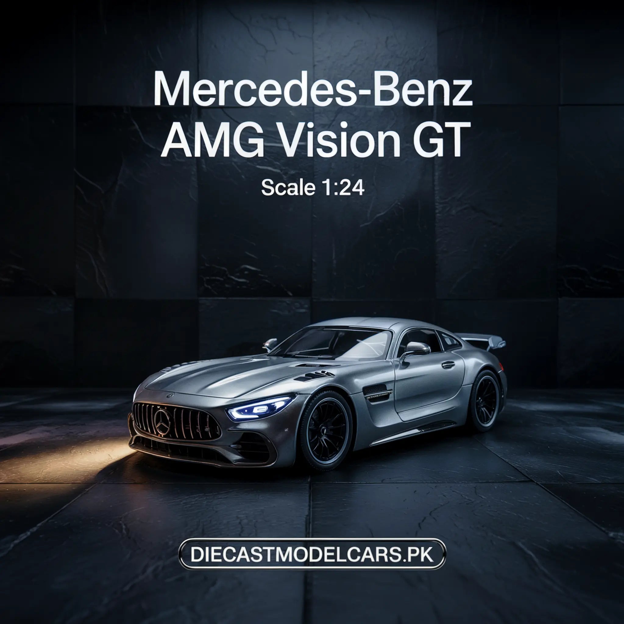 Diecast Model Mercedes Benz AMG Vision GT 1/24 diecastmodelcars.pk