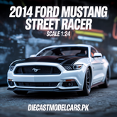 2014 Ford Mustang Street Racer 1:24 Dicast Model Cars