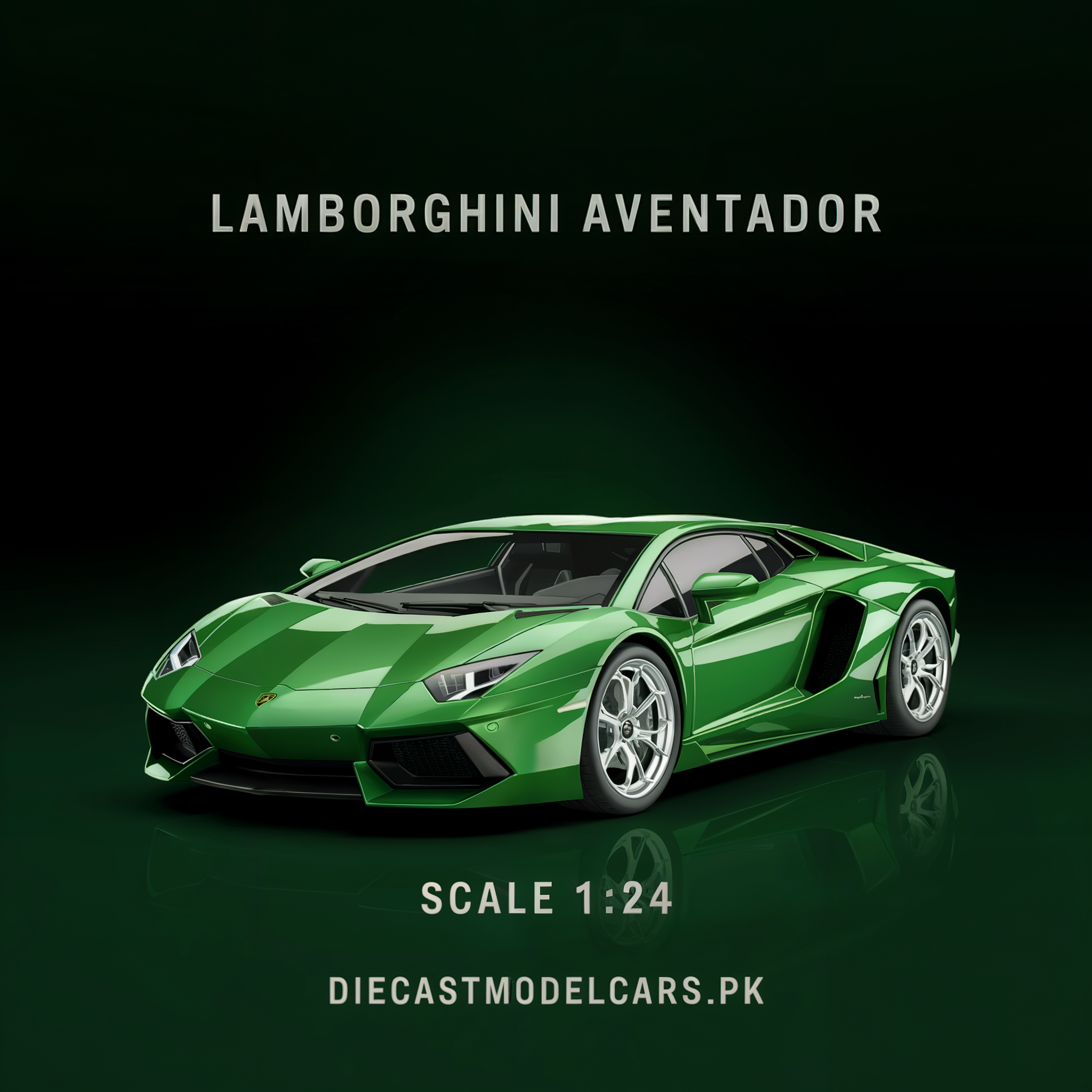 Diecast Model Officially Licensed Lamborghini Aventador 1/24 diecastmodelcars.pk