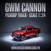 GWM Cannon Pickup Truck Scale 1:24 diecastmodelcars.pk