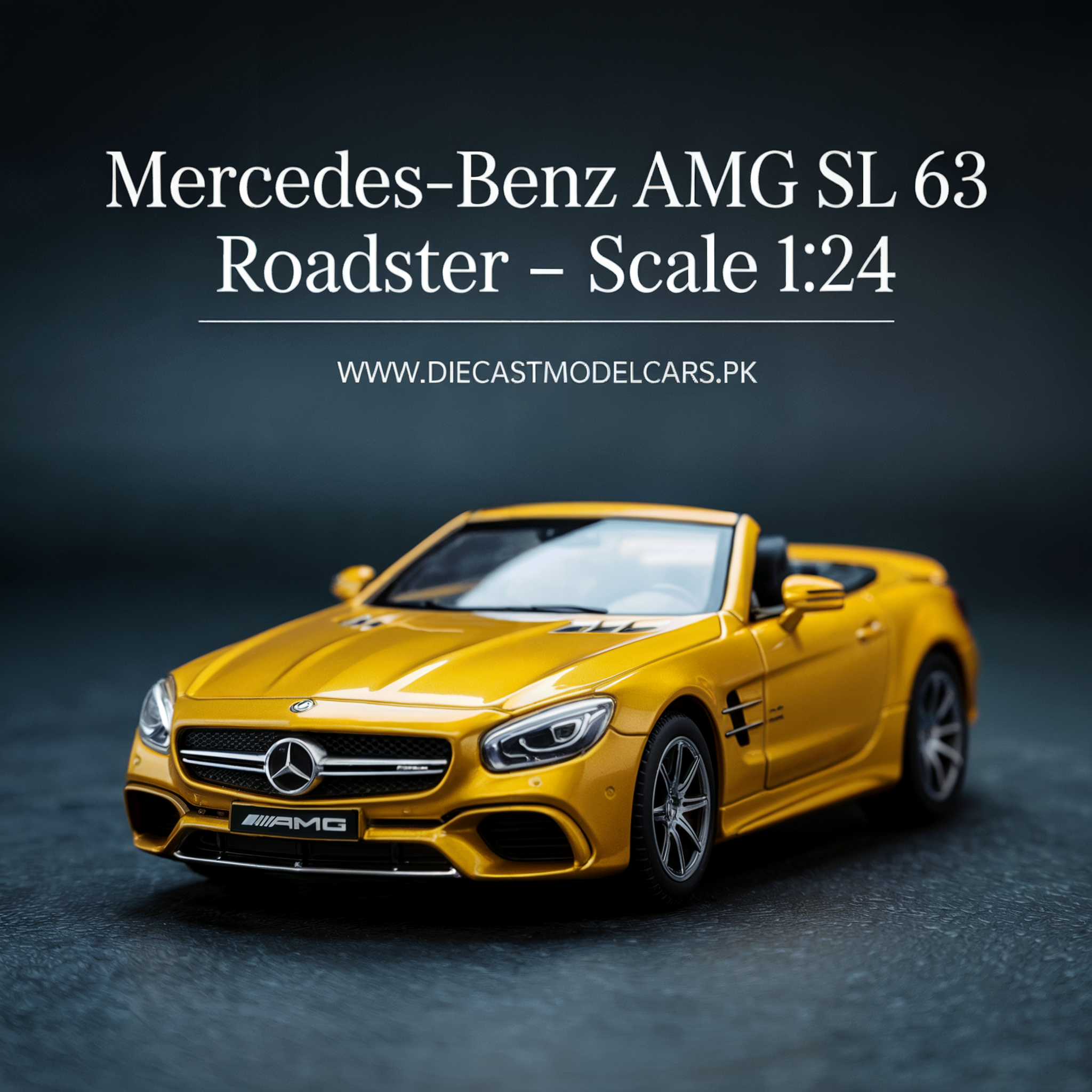 Mercedes-Benz AMG SL 63 Roadster diecastmodelcars.pk