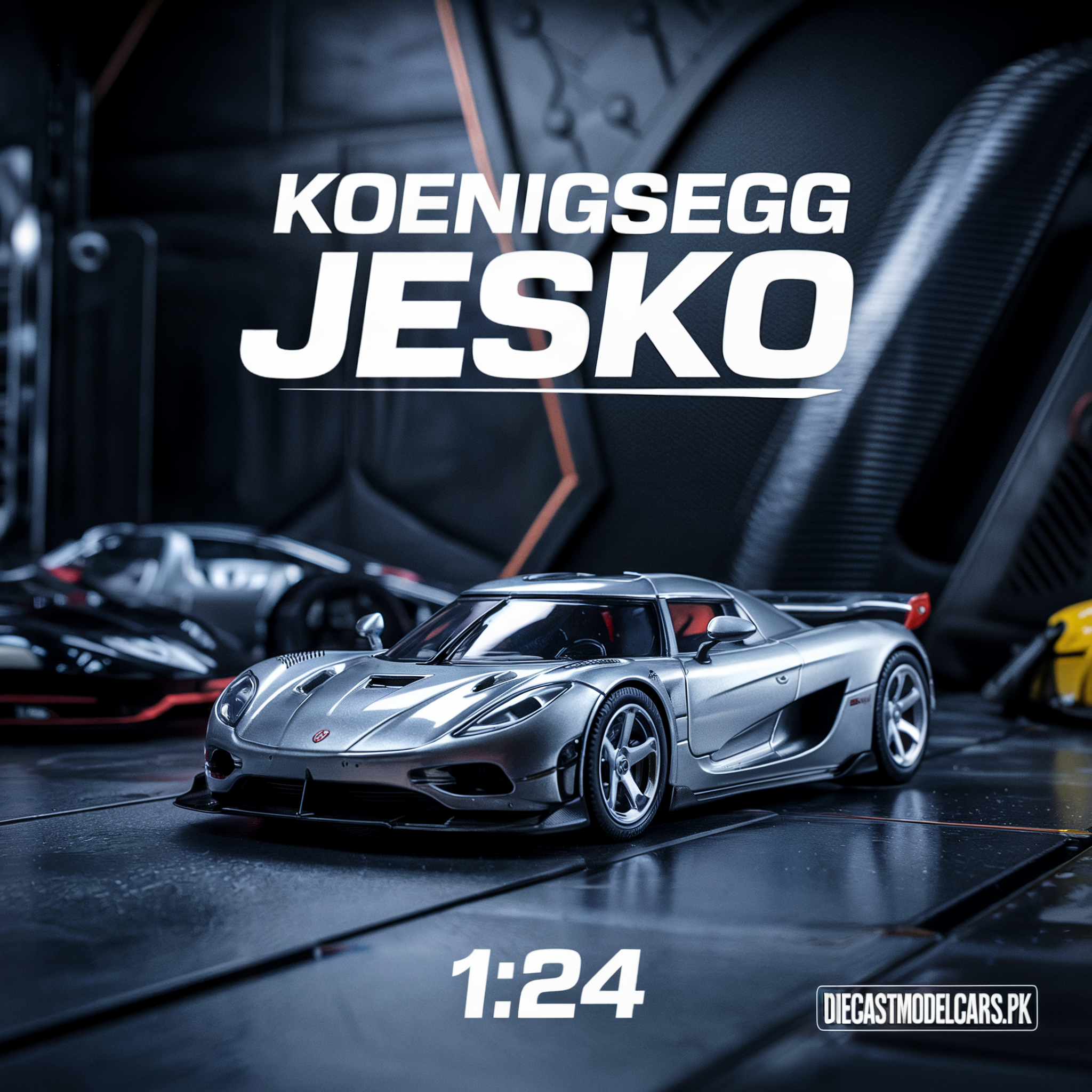 Diecast Model Koenigsegg Jesko 1/24 diecastmodelcars.pk