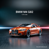 Diecast Model Officially Licensed BMW M4 G82 1/24 diecastmodelcars.pk