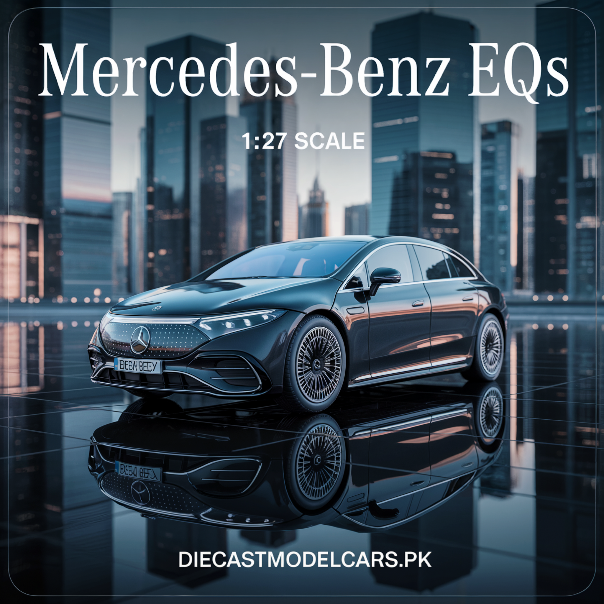 Mercedes-Benz EQS 1:27 diecastmodelcars.pk