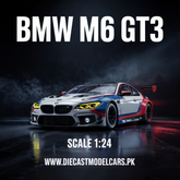 BMW M6 GT3 Officially Licensed Diecast Model diecastmodelcars.pk