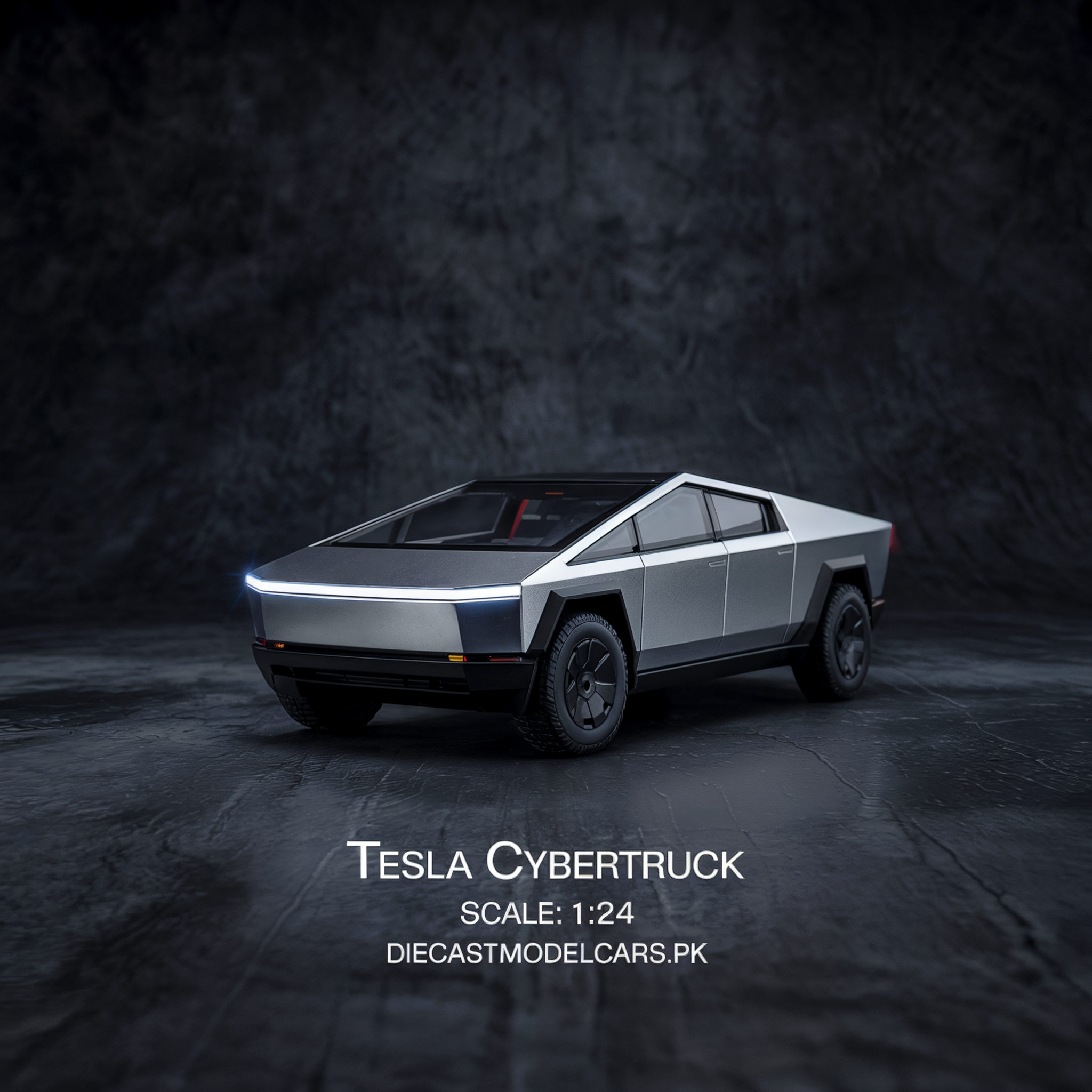Diecast Model Tesla Cyber Truck 1/24 diecastmodelcars.pk