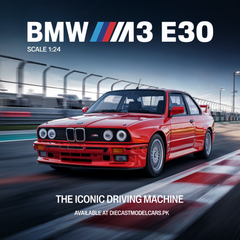 BMW M3 E-30 Diecast Model 1/24 diecastmodelcars.pk