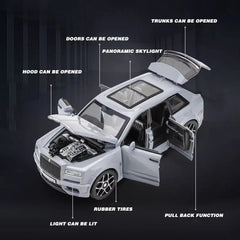 Rolls Royce SUV Cullinan 1:32 with FRAME diecastmodelcars.pk