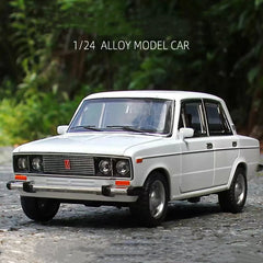 1/24 LADA 2106  Classic Diecast Model Car – Vintage Soviet Legend