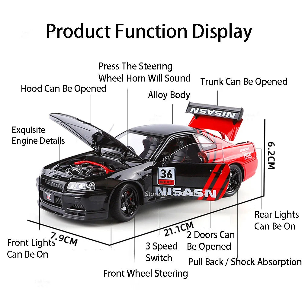 1:24 Nissan GTR Skyline