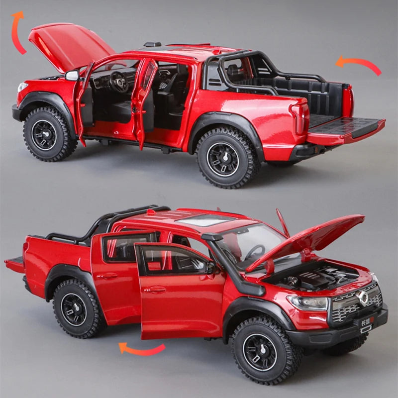 GWM Cannon Pickup Truck Scale 1:24 diecastmodelcars.pk