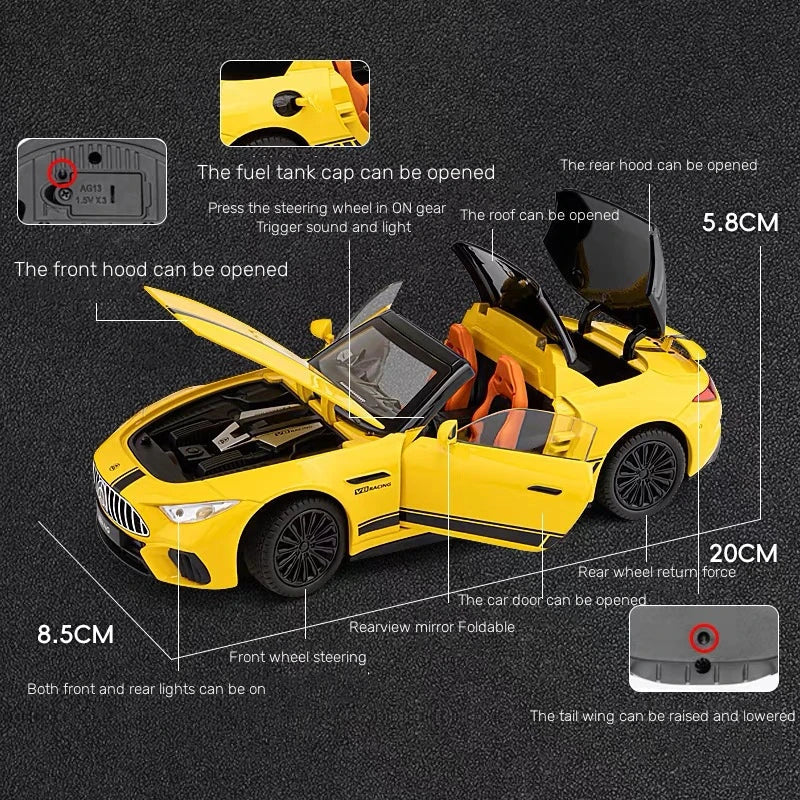 Mercedes-Benz AMG SL 63 Roadster diecastmodelcars.pk