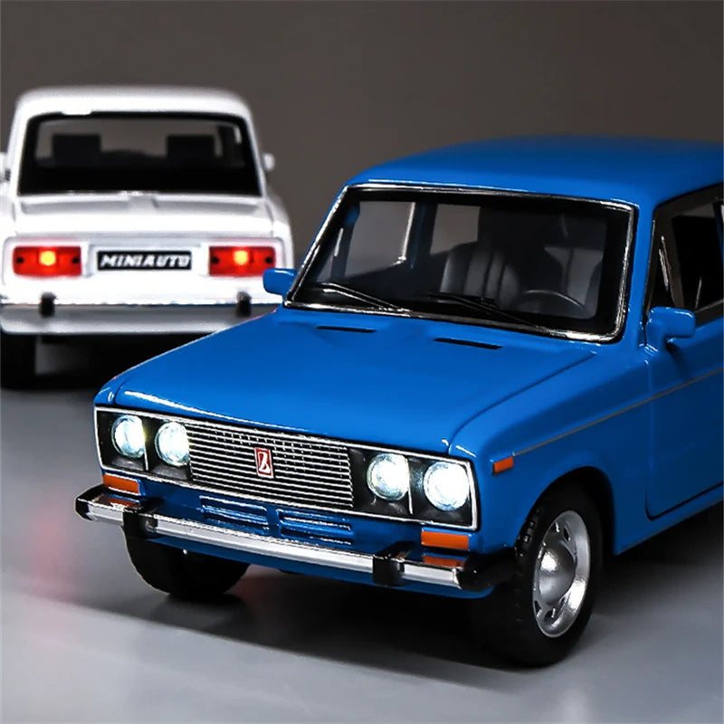 1/24 LADA 2106  Classic Diecast Model Car – Vintage Soviet Legend