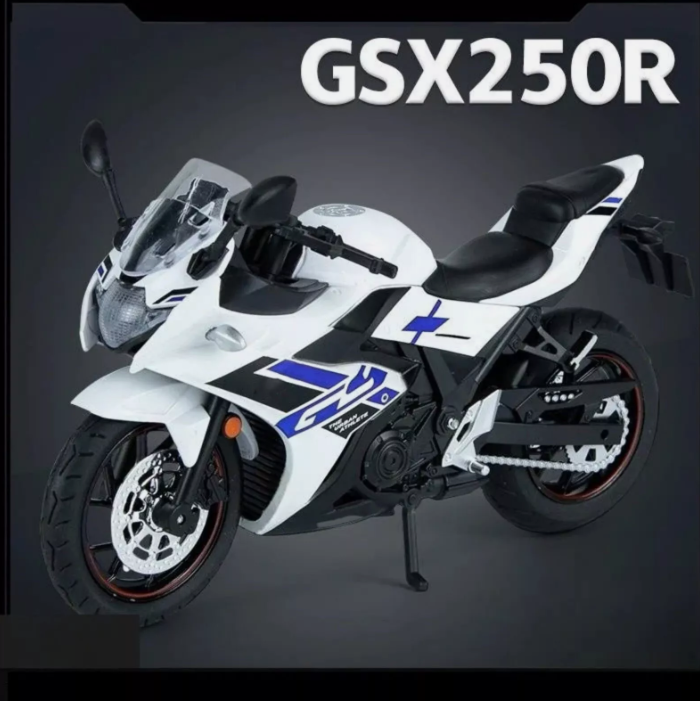 Diecast Model Suzuki GSX 250R Official Licensed 1/12