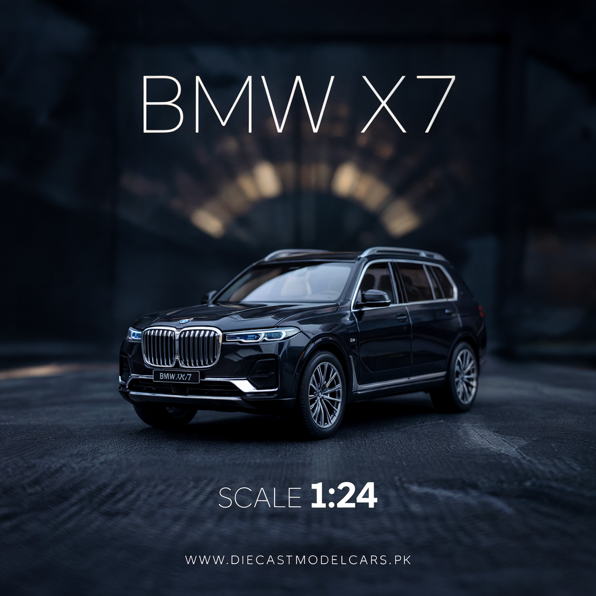 Diecast Model BMW X7 SUV 1/24