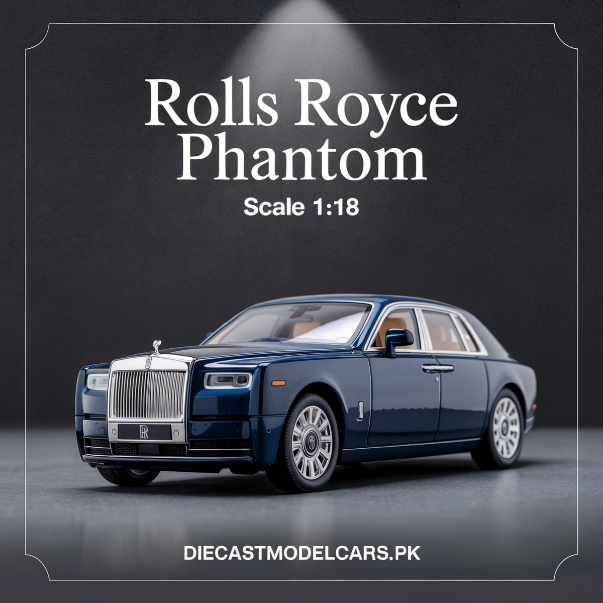 Rolls Royce Phantom Diecast Model 1:18