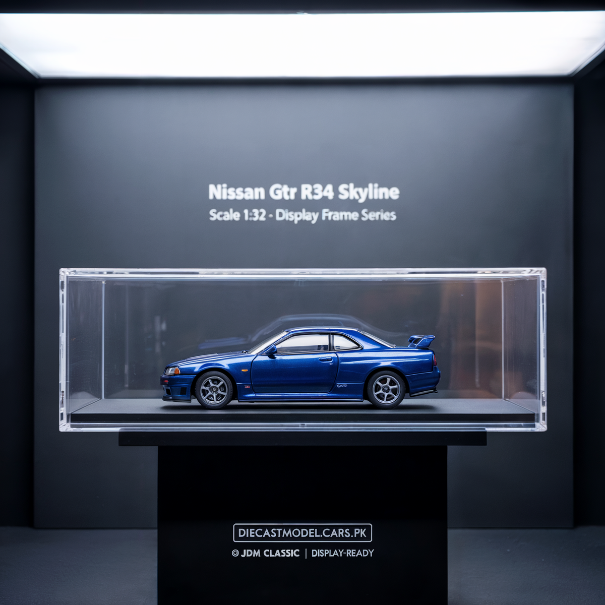 NISSAN GTR R34 SKYLINE with FRAME 1:32