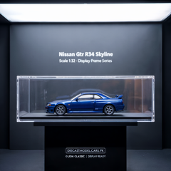 NISSAN GTR R34 SKYLINE with FRAME 1:32