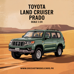 Diecast Model Toyota Land Cruiser Prado 1/24