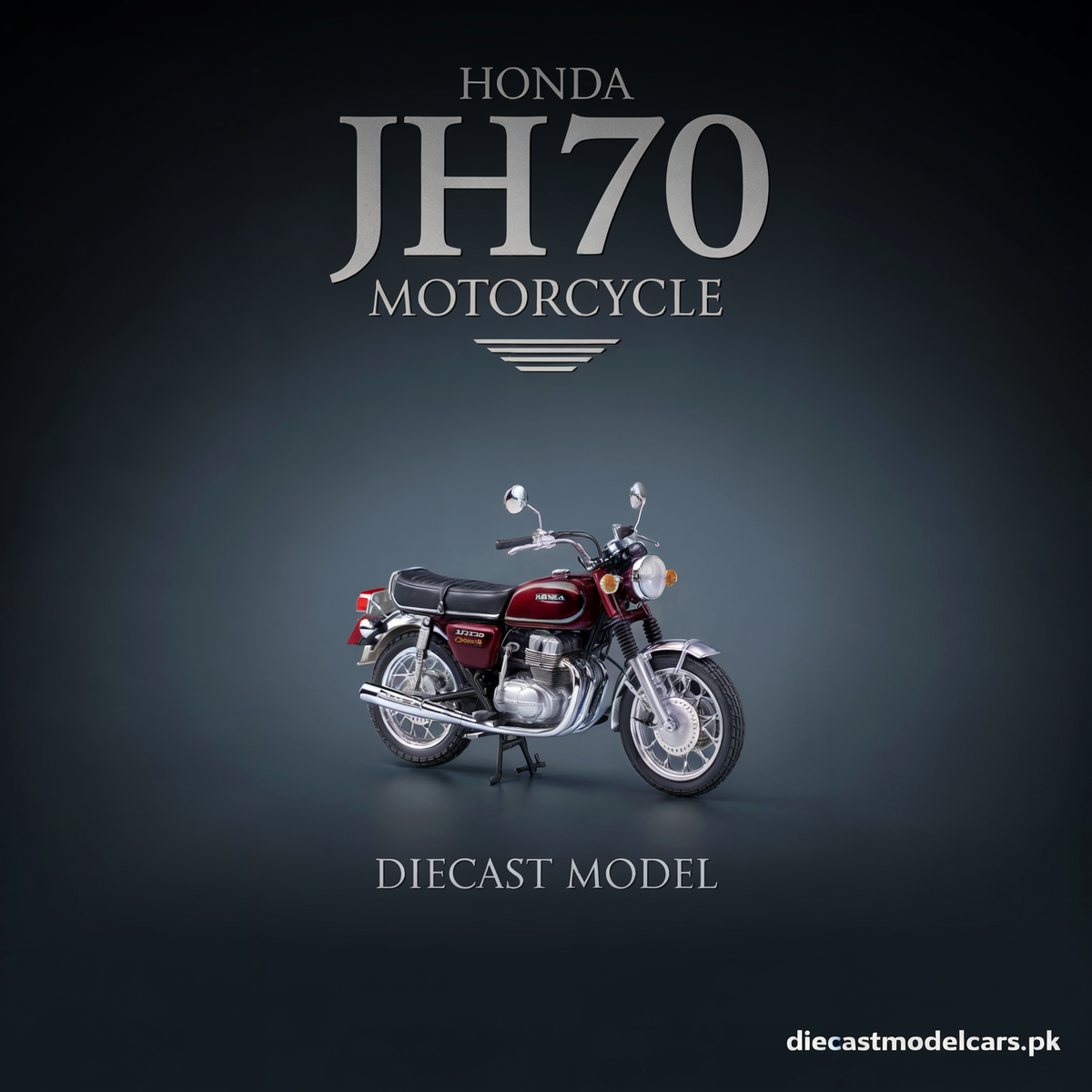 Diecast Model Honda JH70 Motorcycle