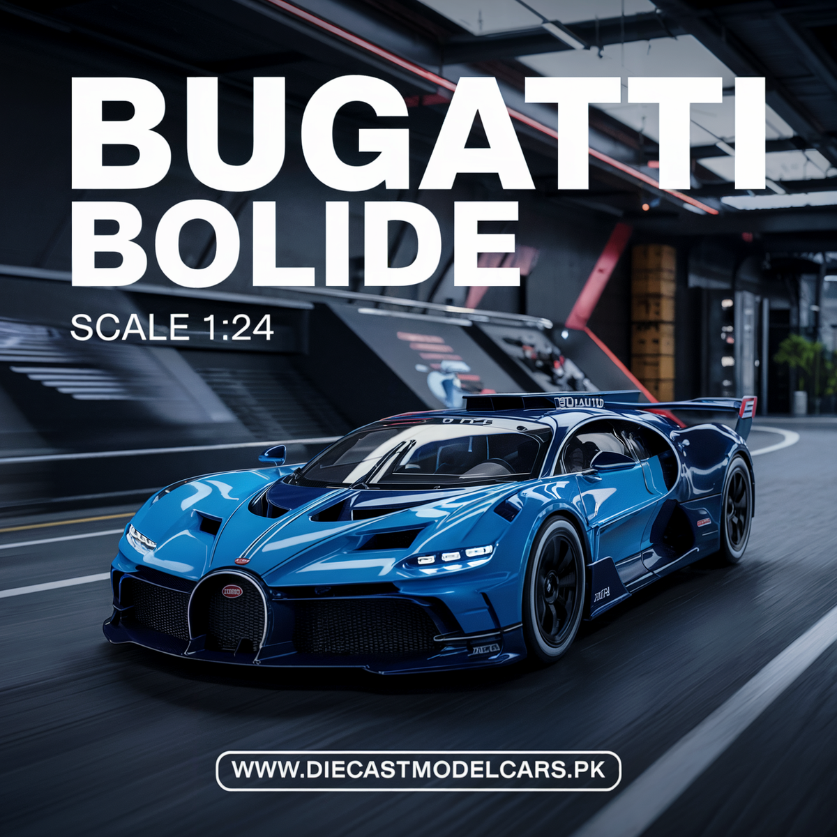 Diecast Model Bugatti Luxury Bolide