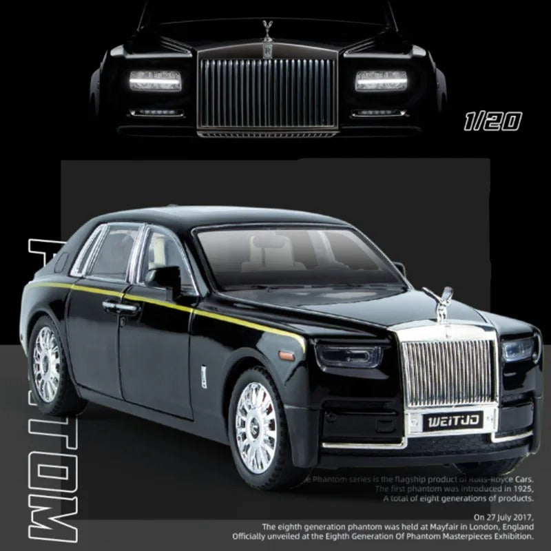 Rolls Royce Phantom Diecast Model 1:18