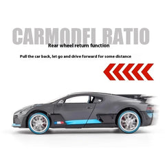 Bugatti Divo Alloy Sports Car Diecast Model 1/22