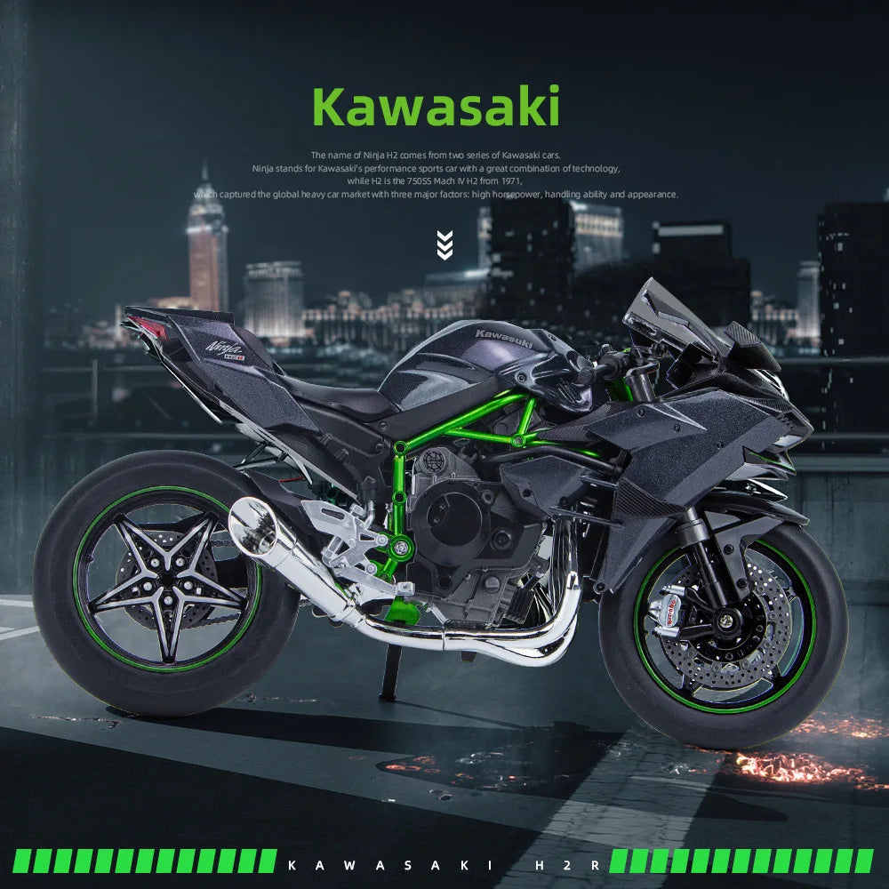 Kawasaki NINJA H2R Scale 1:9