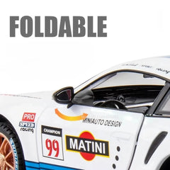 Porsche 911 GT3  RS RSR Turbo S – 1:32 with Frame