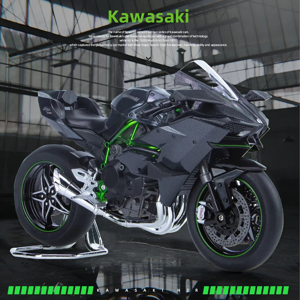 Kawasaki NINJA H2R Scale 1:9