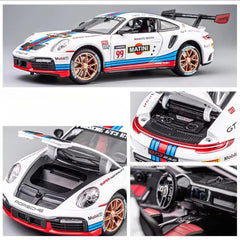 Porsche 911 GT3  RS RSR Turbo S – 1:32 with Frame
